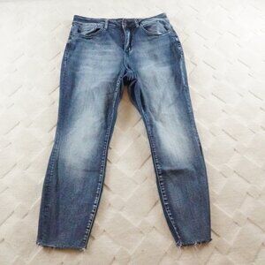 Judy Blue Relaxed Fit Jean Womens 16W Stretchy Blue Denim PETITE